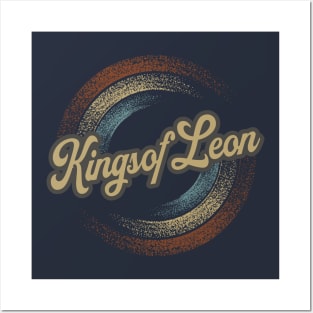 Kings of Leon Circular Fade Posters and Art